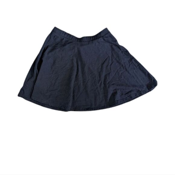 Forever 21 Basic Black Circle Mini Skirt Size Medium - Picture 1 of 2